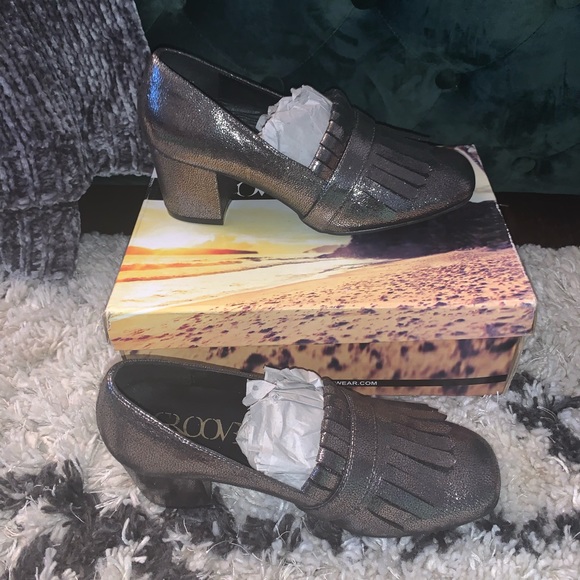 Groove Campbell Gunmetal shoe - Picture 3 of 4